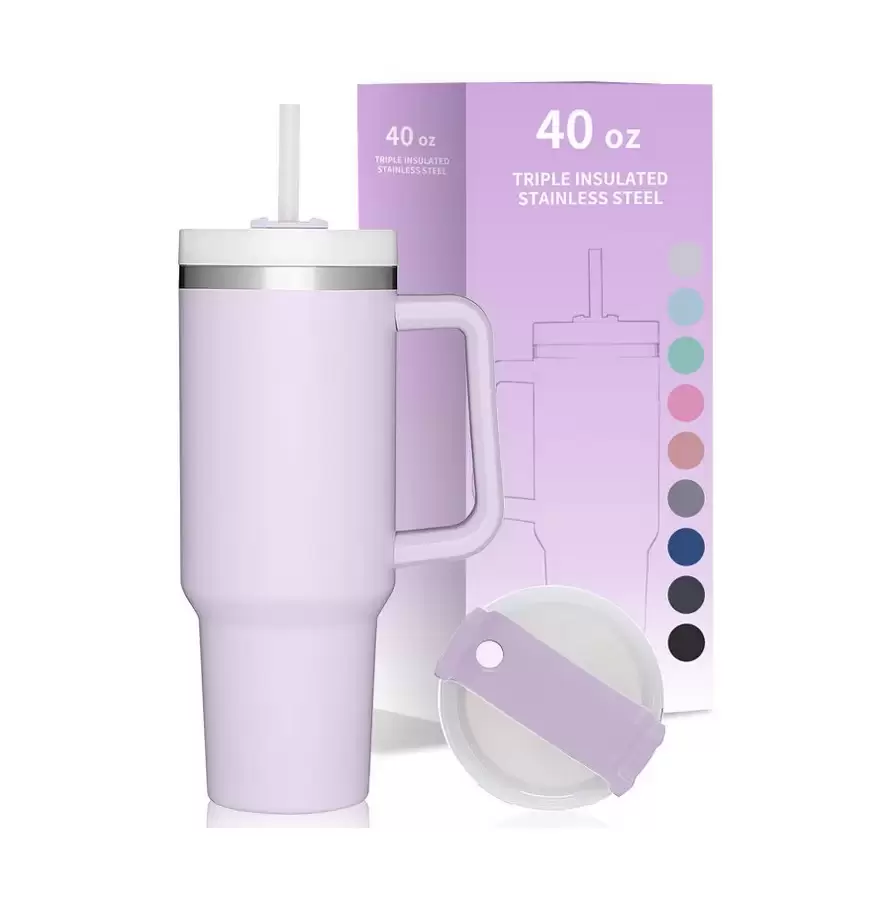 personalised tumbler with straw