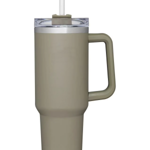 personalised tumbler with straw