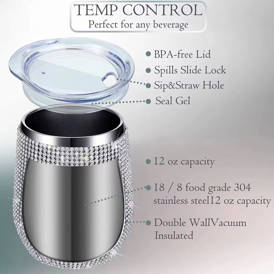 Custom Diamond Tumbler