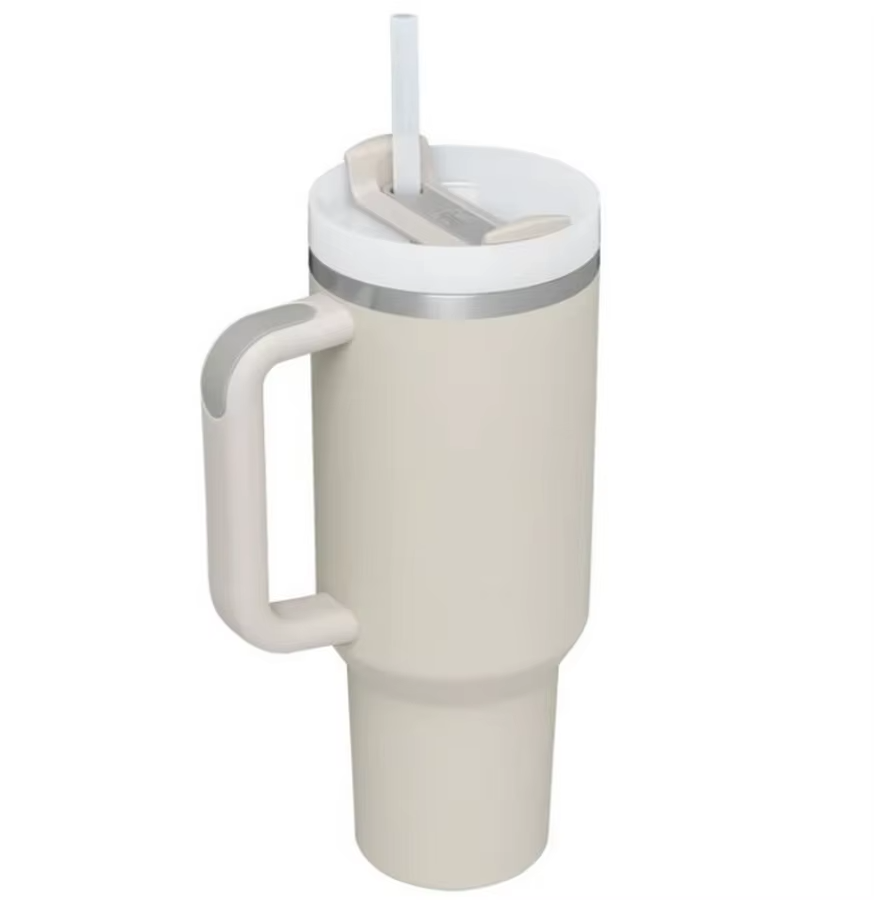 personalised tumbler with straw