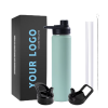 stainless steel reusable water bottle,eco-friendly water bottle,insulated reusable bottle,BPA-free stainless steel bottle,sustainable hydration solution,durable water bottle,portable drinkware.,reusable stainless steel water bottle