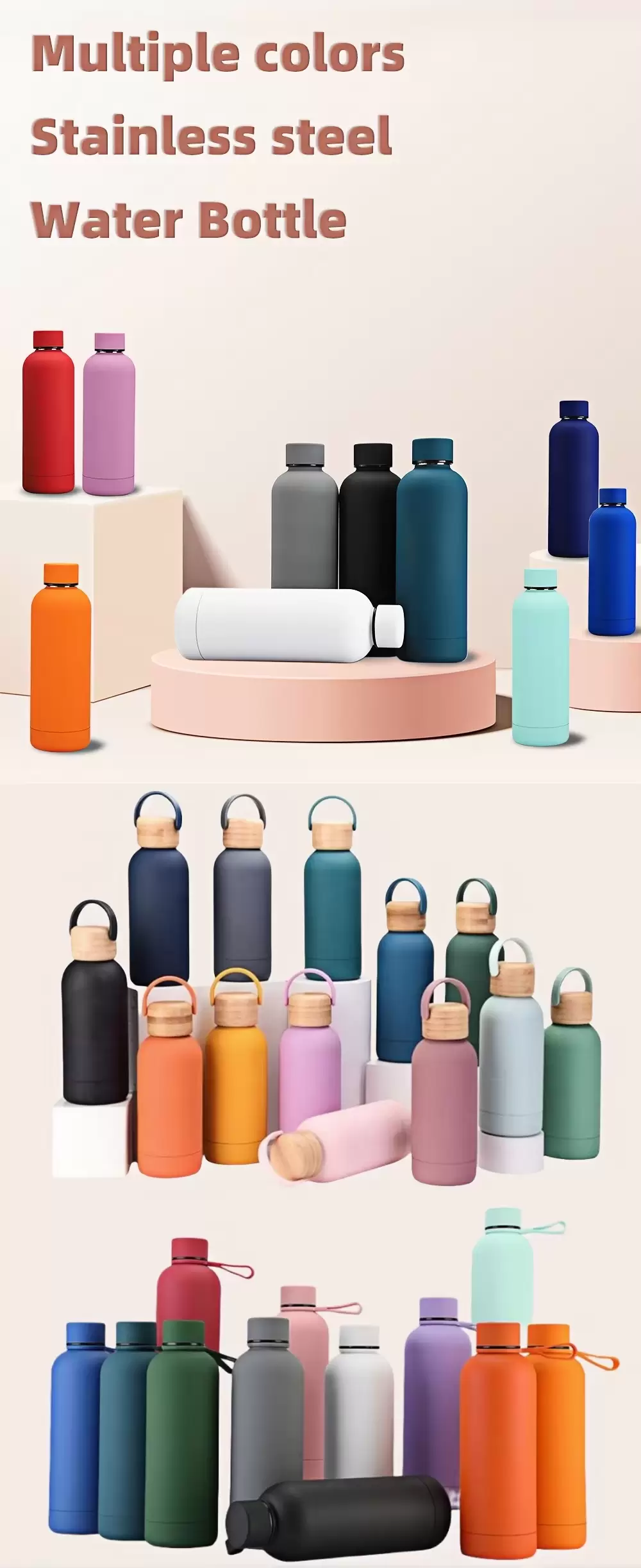 wholesale stainless steel water bottles