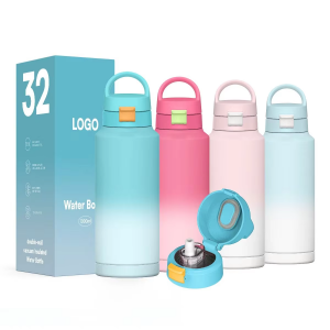 32 oz stainless steel water bottle,32 ounce stainless steel water bottle,insulated stainless steel bottle,reusable water bottle,BPA-free water bottle,eco-friendly water bottle,leak-proof water bottle,large capacity water bottle.