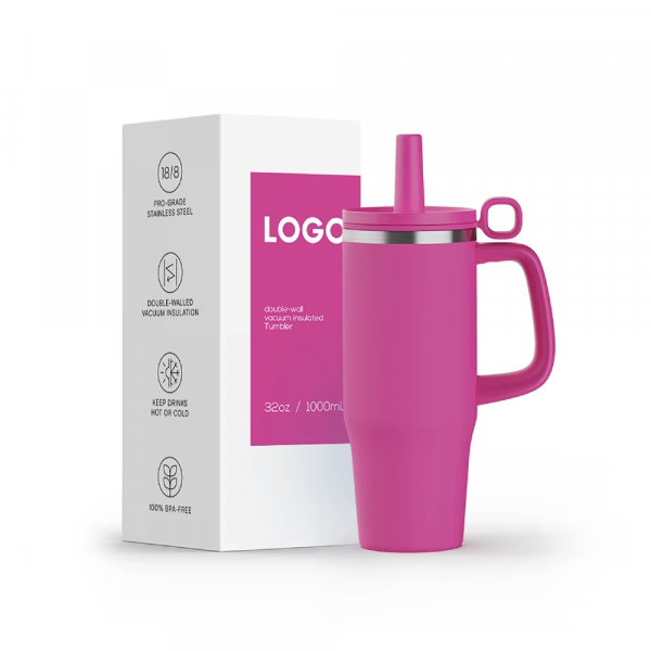 custom tumbler with handle and straw,personalized tumbler with straw,reusable tumbler with handle,insulated custom tumblers,branded tumbler with handle,logo tumbler with straw,eco-friendly custom drinkware.