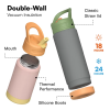 childrens straw bottle,12oz kids water bottle with straw,BPA-free water bottle for kids,leak-proof water bottle for children,kids reusable water bottle,straw water bottle for school,small water bottle for kids.