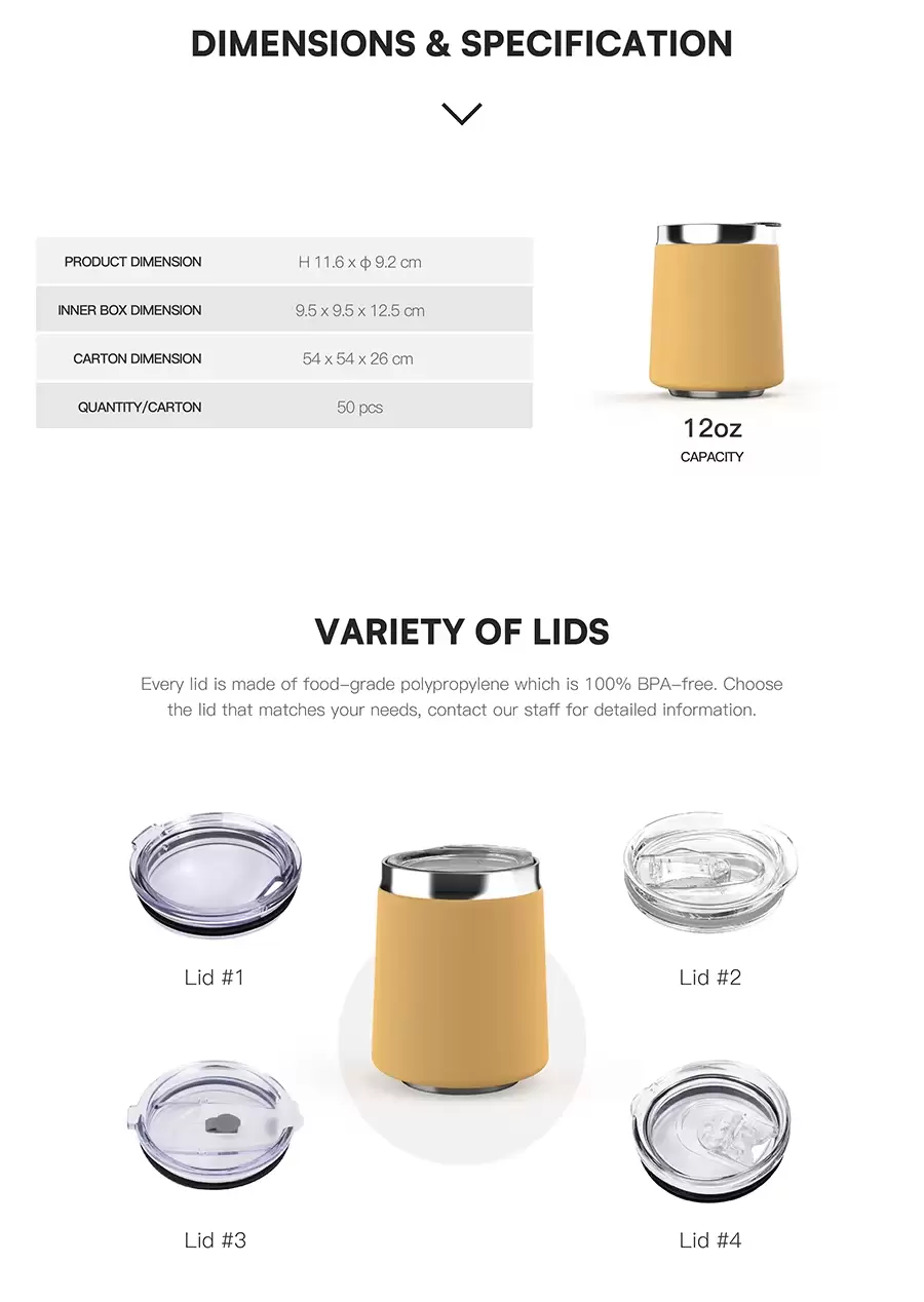 custom logo wine tumbler