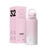 32 oz stainless steel water bottle,32 ounce stainless steel water bottle,insulated stainless steel bottle,reusable water bottle,BPA-free water bottle,eco-friendly water bottle,leak-proof water bottle,large capacity water bottle.