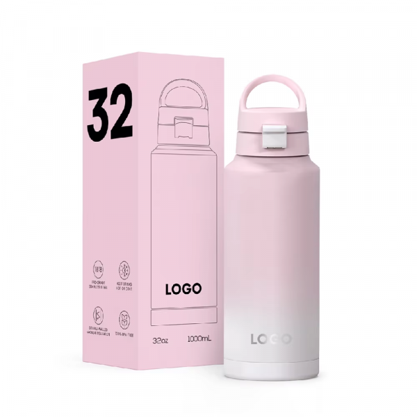 32 oz stainless steel water bottle,32 ounce stainless steel water bottle,insulated stainless steel bottle,reusable water bottle,BPA-free water bottle,eco-friendly water bottle,leak-proof water bottle,large capacity water bottle.