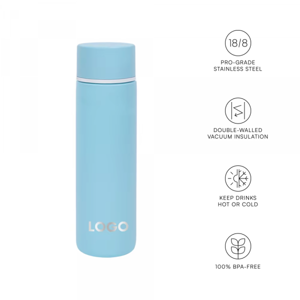 mini stainless steel water bottle,small insulated water bottle,compact stainless steel bottle,portable water bottle,reusable mini bottle,BPA-free mini water bottle,eco-friendly small water bottle.,mini stainless steel bottle