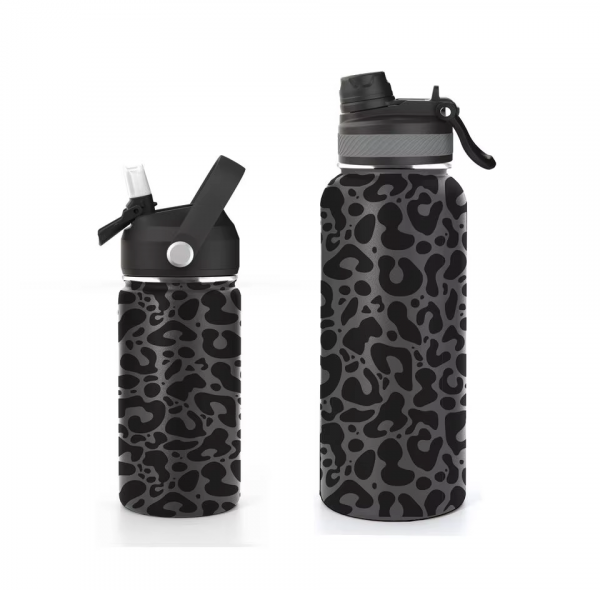 stainless steel water bottle with storage,insulated water bottle with compartment,reusable water bottle with storage,BPA-free stainless steel bottle