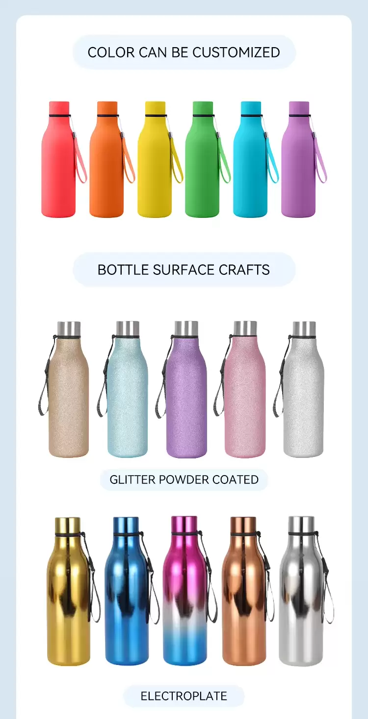 stainless steel water bottle for bike