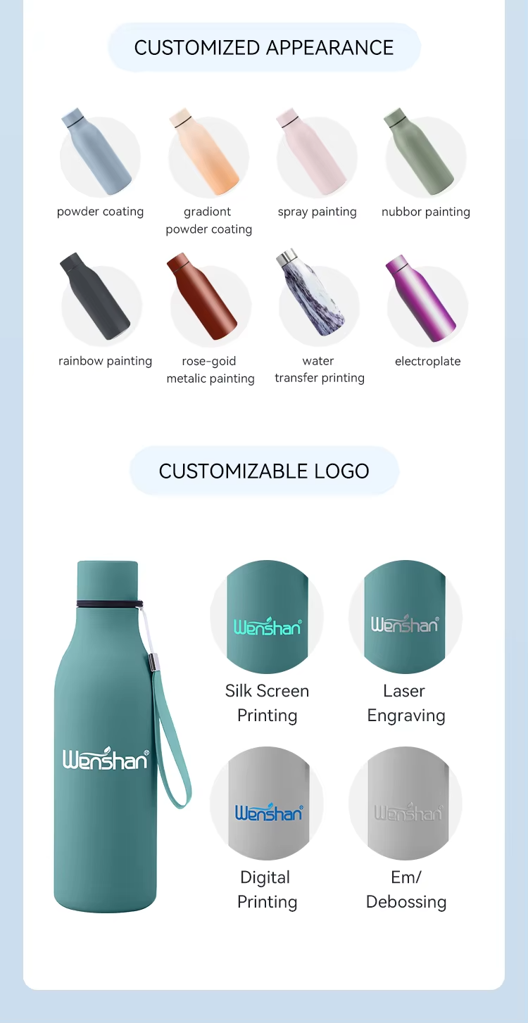 stainless steel water bottle for bike