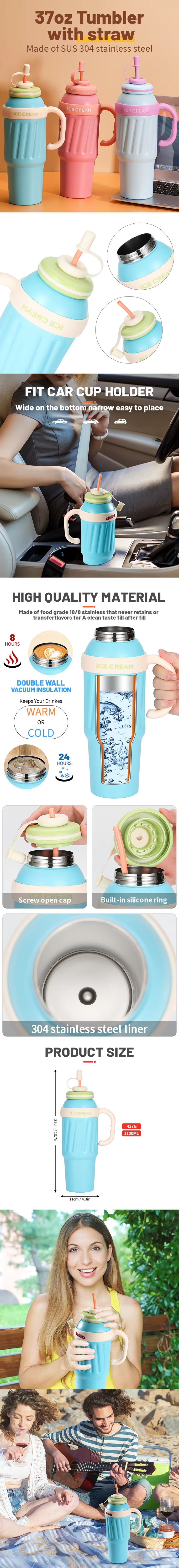 custom iced coffee tumbler