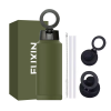 magnetic cell phone holder gym water bottle,insulated water bottle with phone holder,gym water bottle with phone stand,leak-proof gym water bottle,reusable water bottle with phone mount.