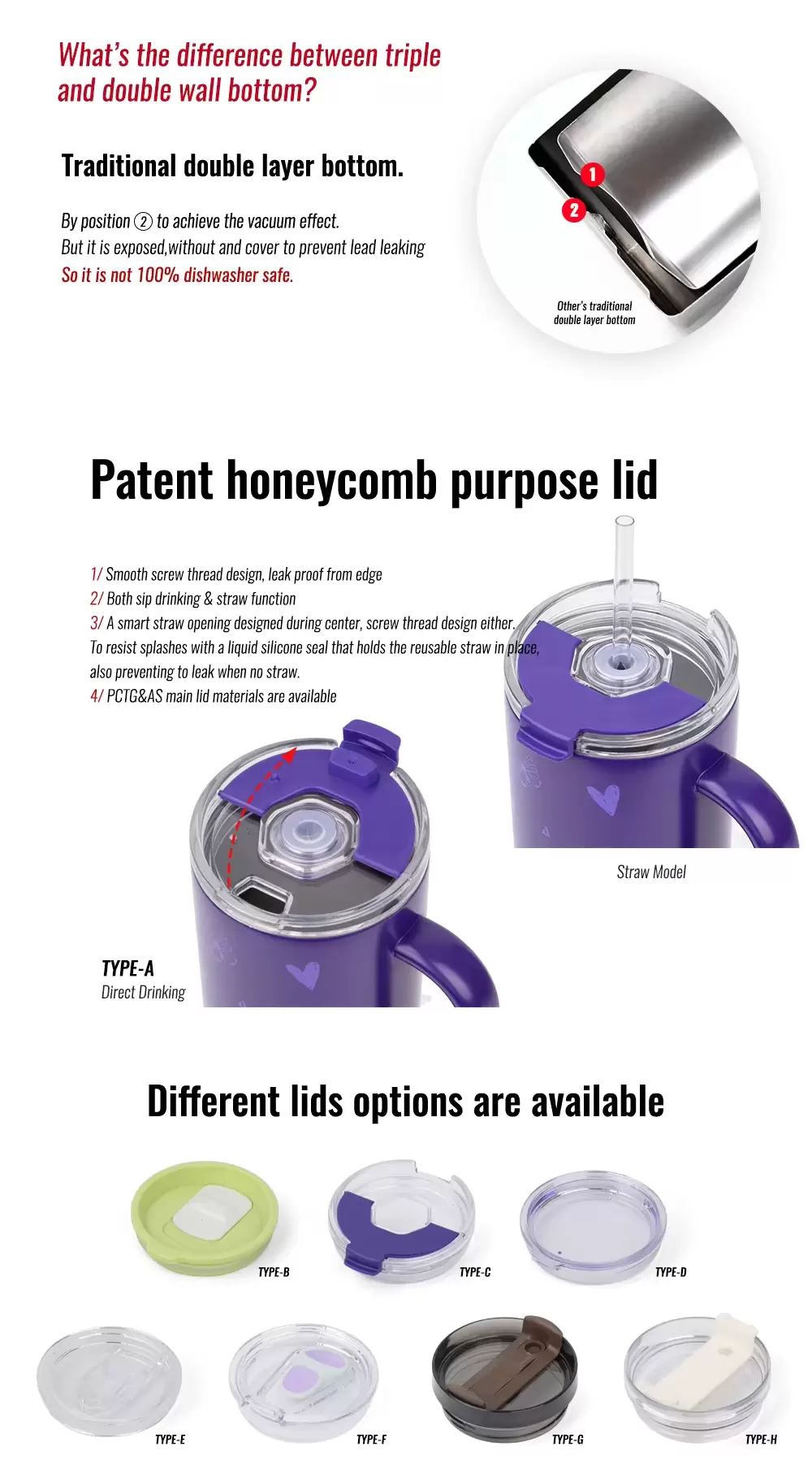 custom double wall tumbler