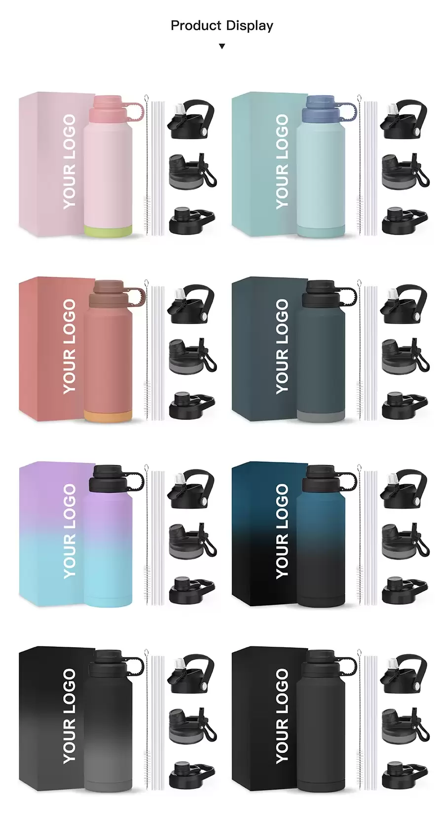 insulated sports water bottle