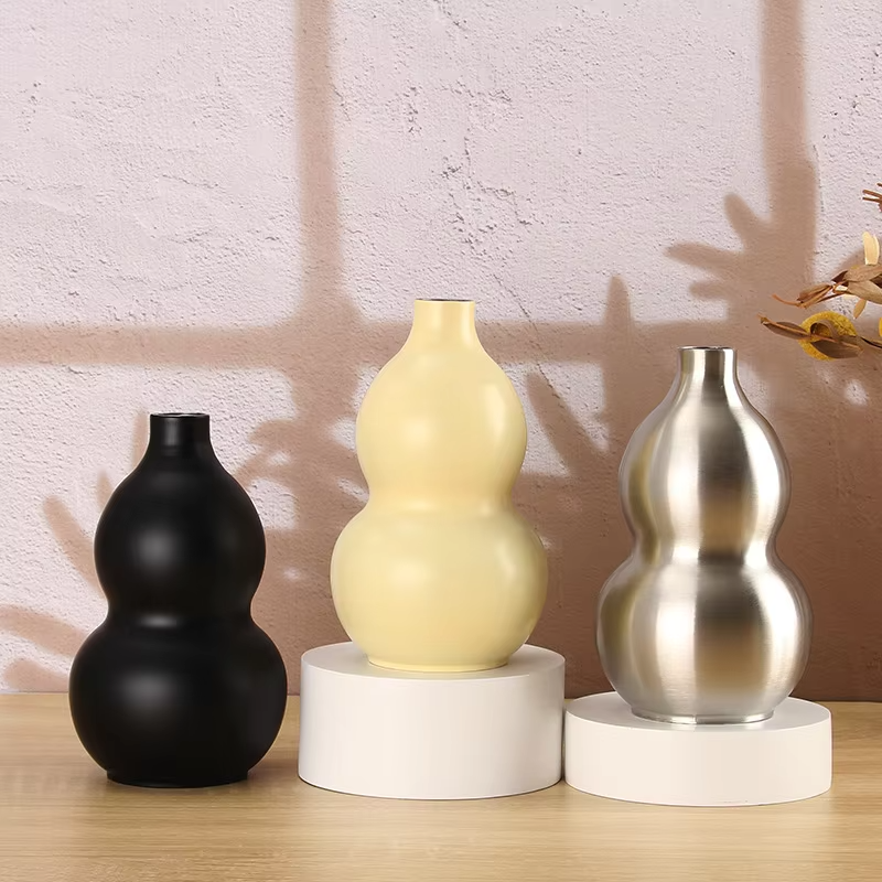 304 stainless steel gourd shaped water bottle