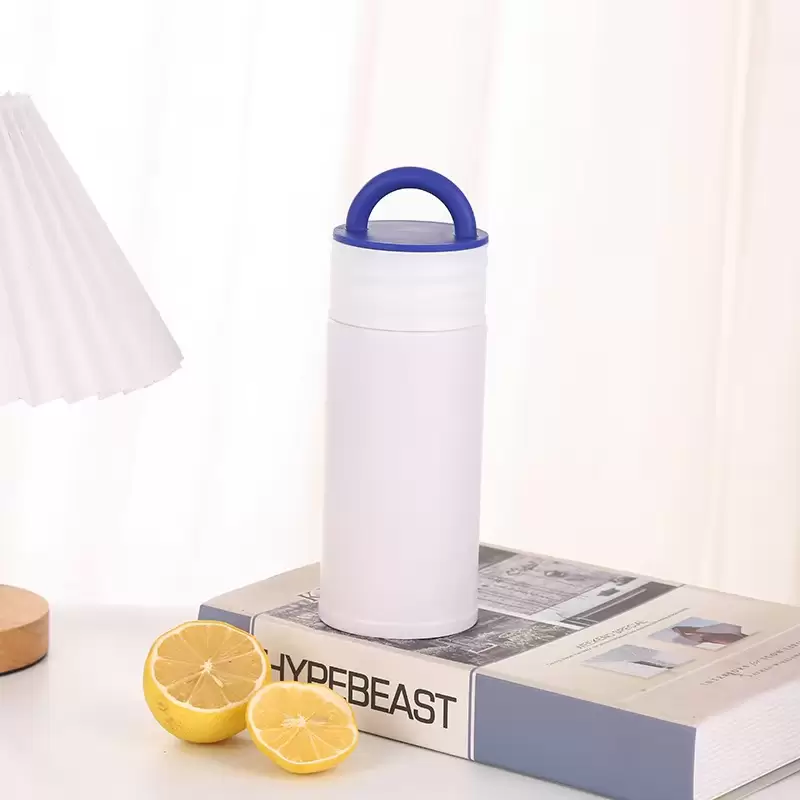 color travel sport water bottle with storage