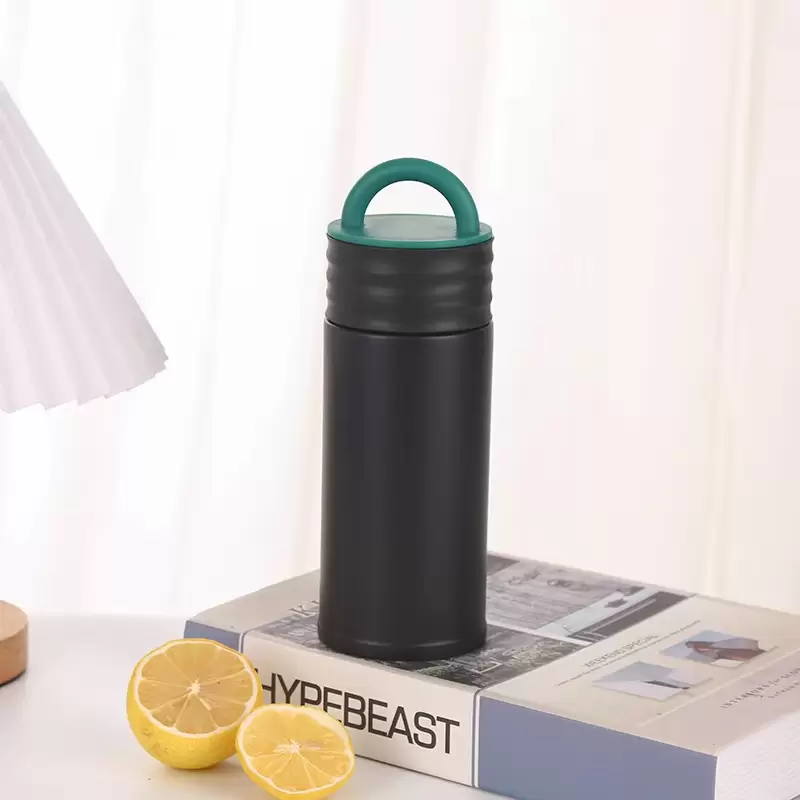 color travel sport water bottle with storage