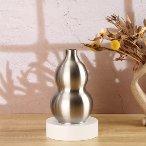 304 stainless steel gourd shaped water bottle