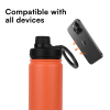 MagSafe water bottle,smart water bottle,stainless steel MagSafe bottle,insulated MagSafe bottle,reusable MagSafe water bottle,leak-proof MagSafe bottle,tech water bottle.
