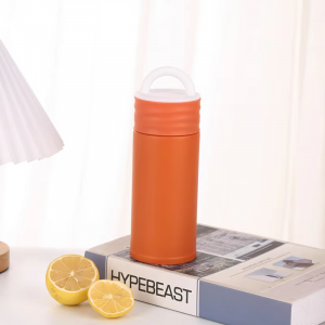 color travel sport water bottle with storage
