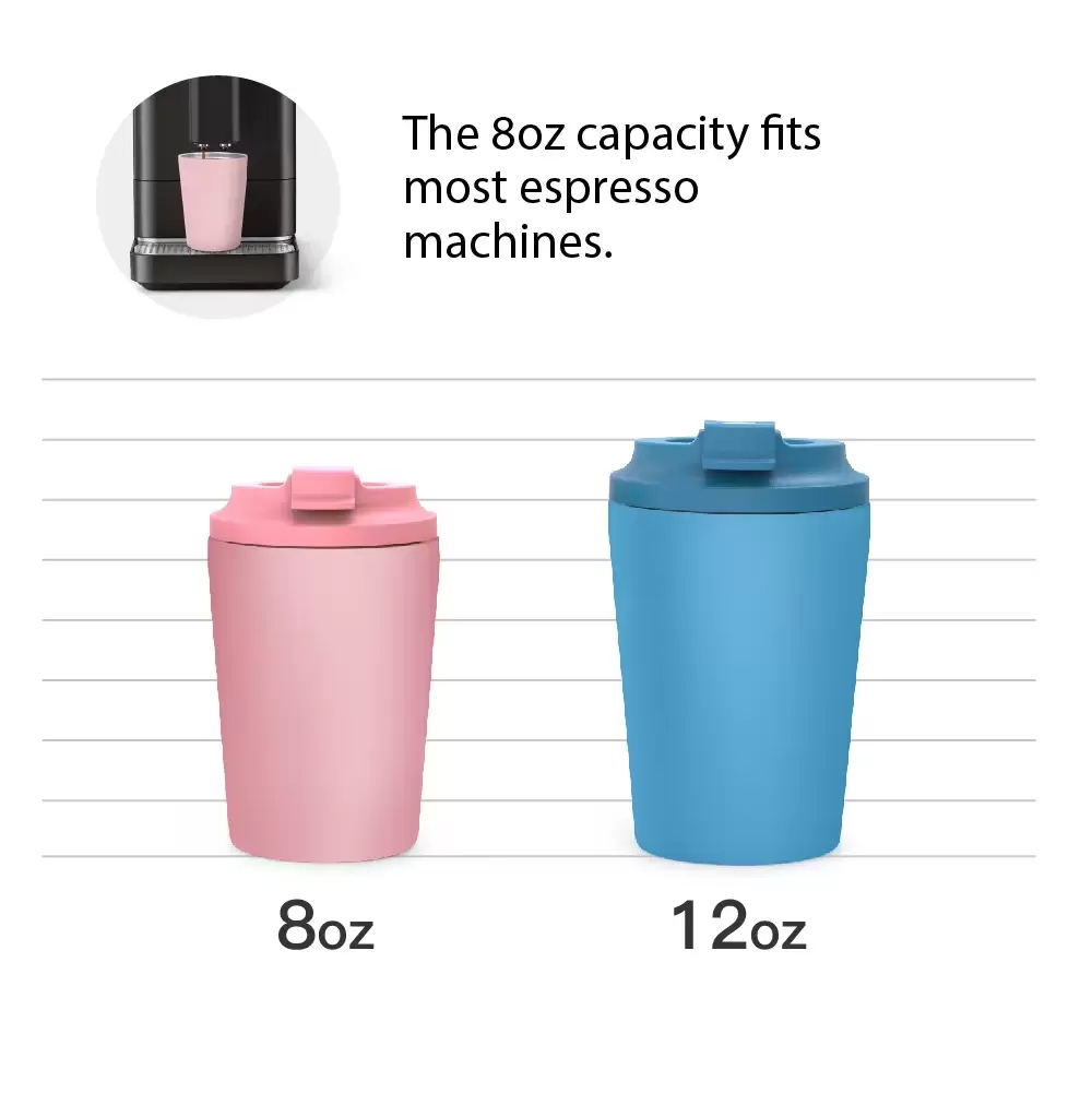 stainless steel vacuum coffee mug