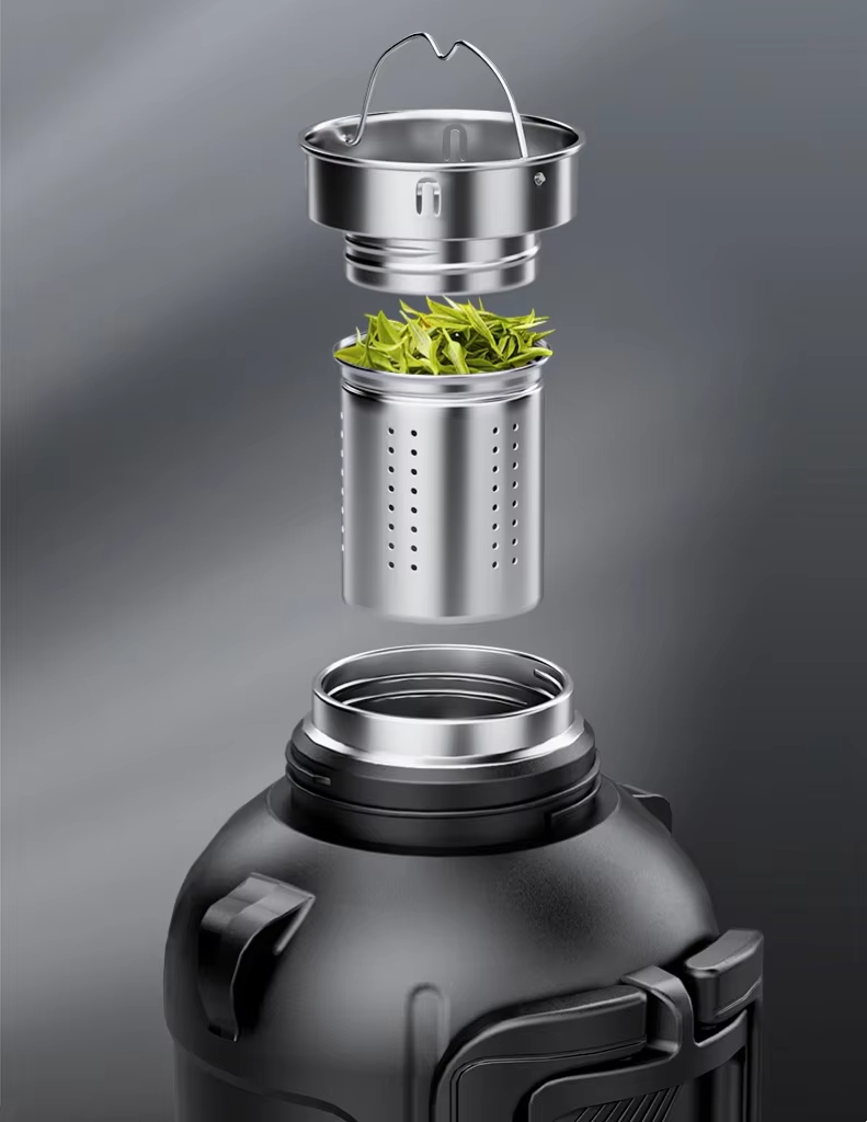 big stainless steel water bottle