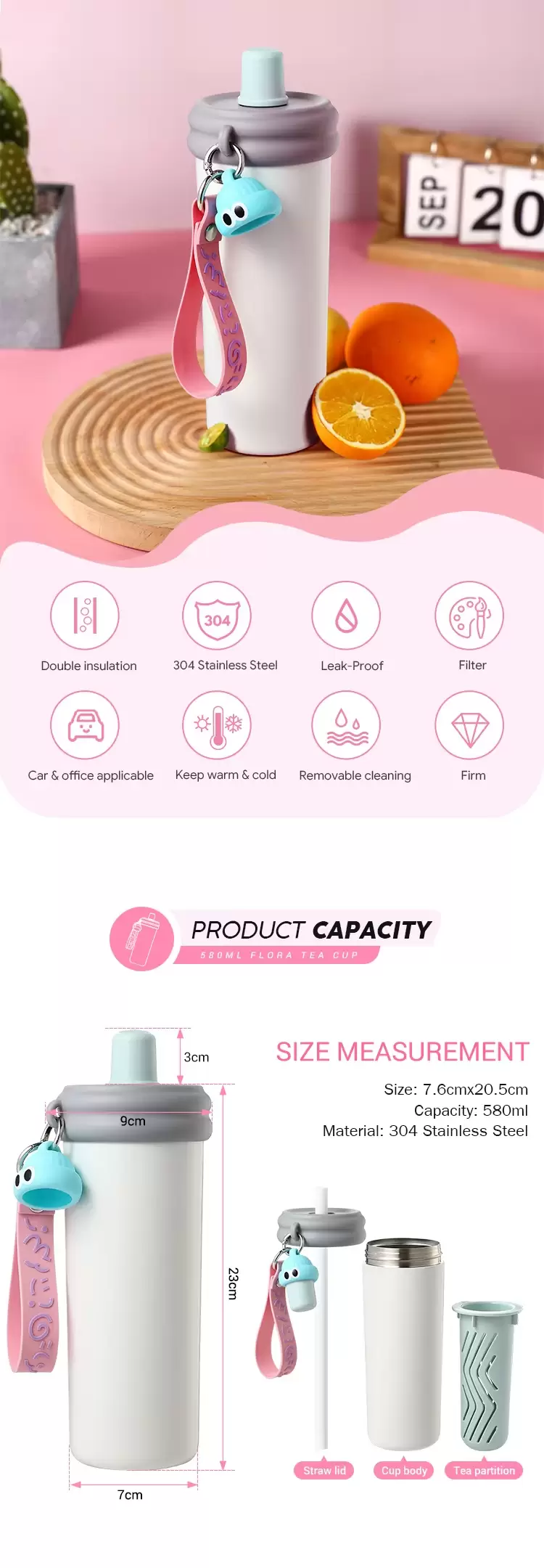 wholesale stainless steel vacuum insulated bottle