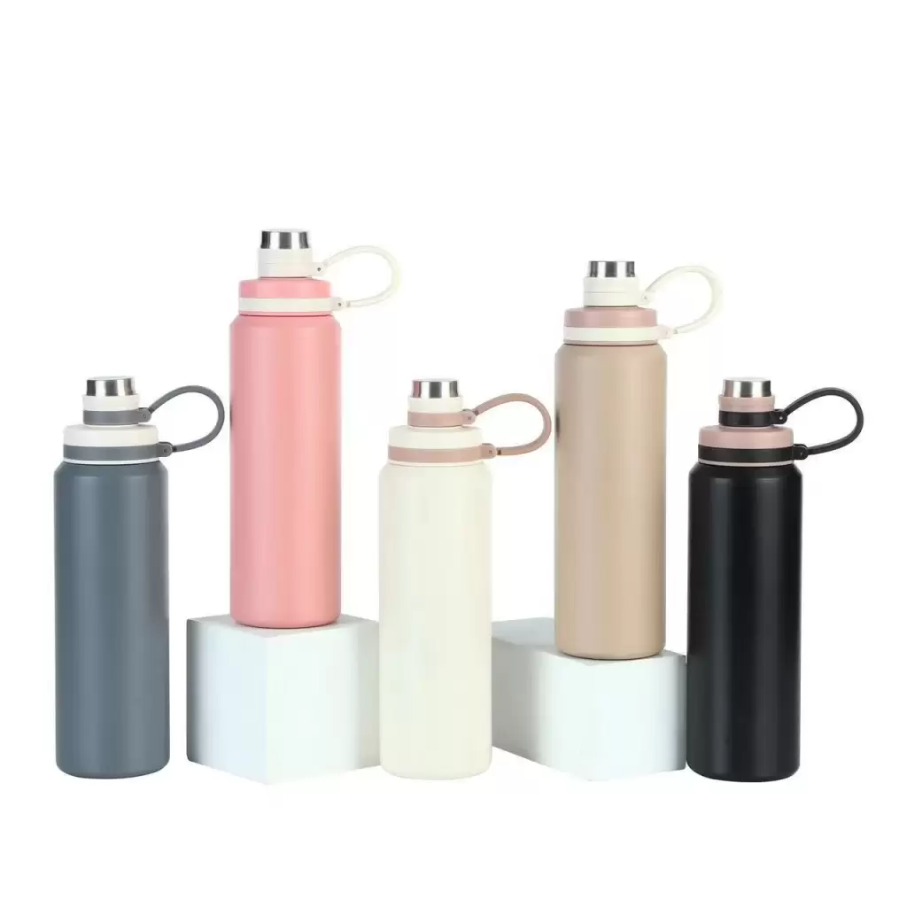 wholesale double wall vacuum insulated stainless steel sport water bottle