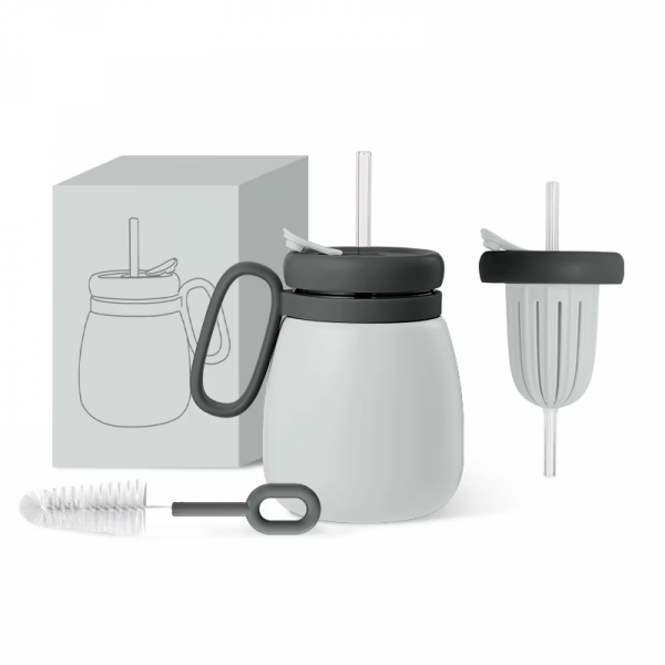 かわいいステンレス製ストロー付きタンブラー,かわいいストロー付きタンブラー