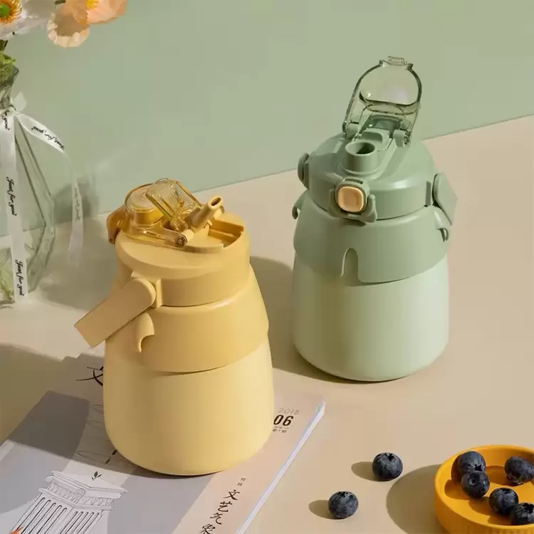 childrens insulated water bottle with straw