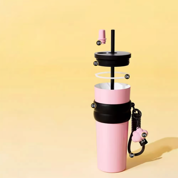 カスタムキュートステンレス製タンブラー